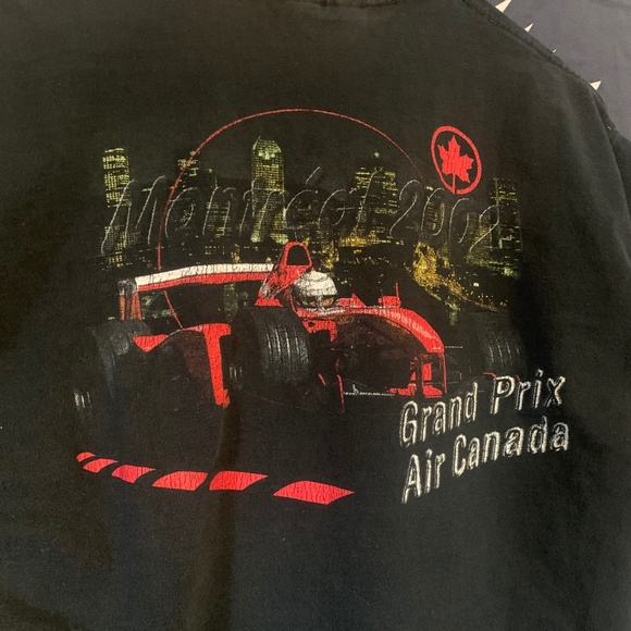 Vintage 2002 Montreal Grand Prix T-shirt - Picture 3 of 5
